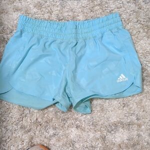 Adidas Sky Blue Running Shorts